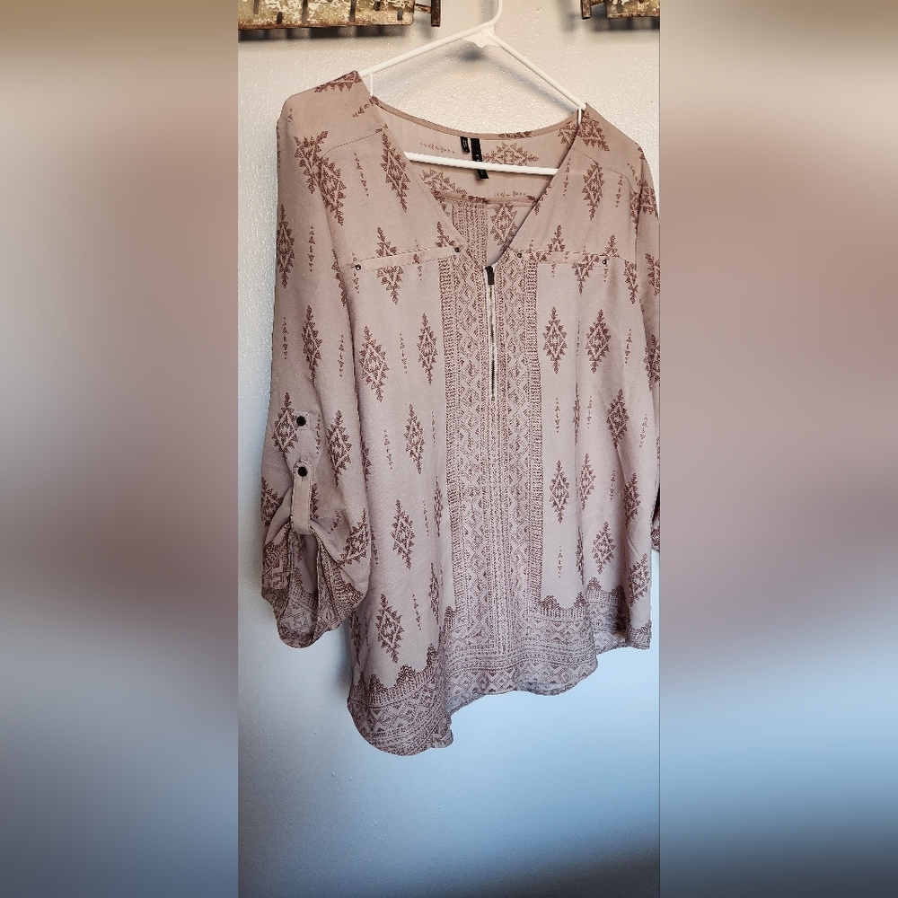 Bohemian Patterned Blouse